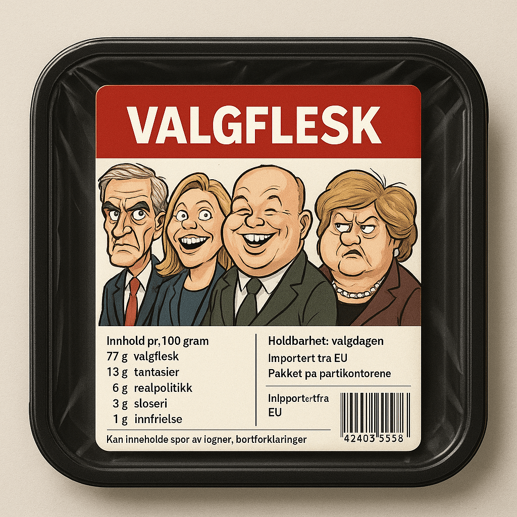 Ultraprosessert politikk – nå også med &laquo;bedre distriktssmak&raquo;!